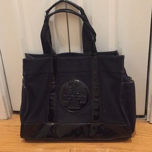 Tory Burch Ella Black Tote